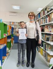 Nagrada na likovnom konkursu „Čuvam svoje zube – ponosim se osmehom“